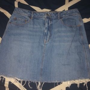 old navy jean skirt